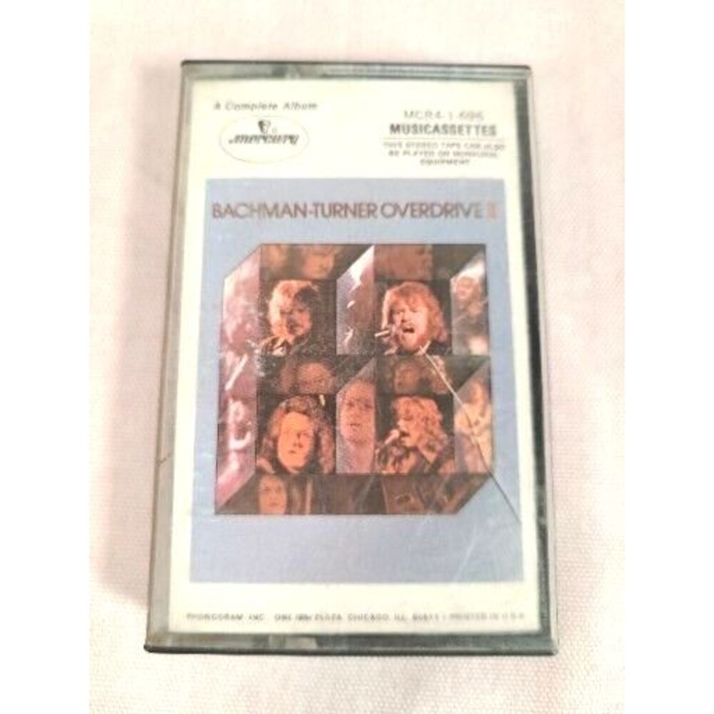 Bachman Turner Overdrive II, 1973 Mercury Records Cassette Tape